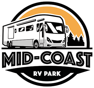 Mid-Coast RV Park | Full Service Sites Available | Sunshine Coast Logo